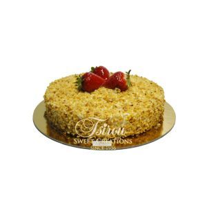 τούρτα amaretto almond cream