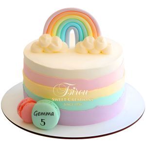 ombre rainbow 3d