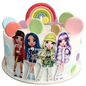 rainbow high 3d