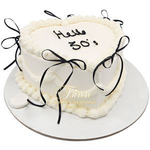 ribbon heart cake 1 3d