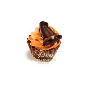 σοκολατάκια cup cake καπέλο
