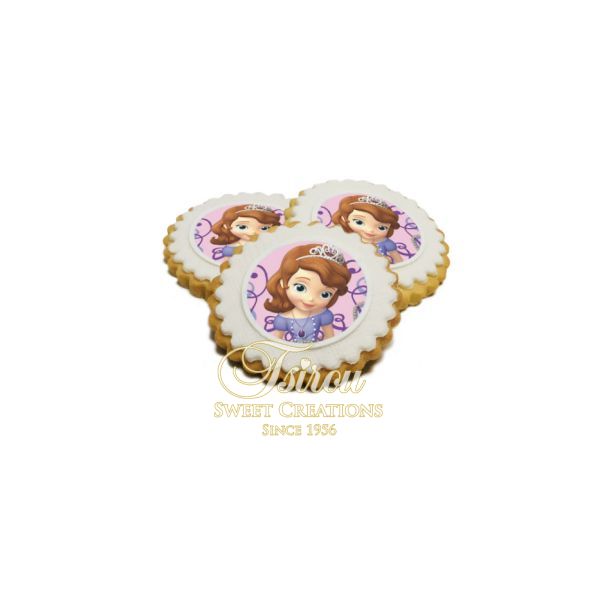 cookies princess Sofia sugarprint cookies princess Sofia sugarprint