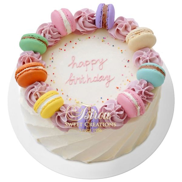 macaron cake 1 3d